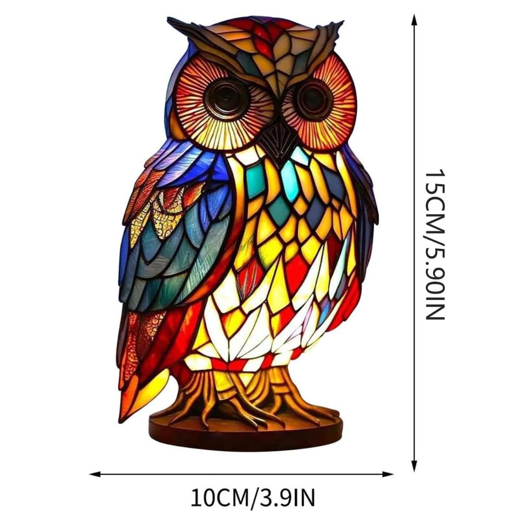 Glow Owl - handcrafted lamp that makes hearts shine