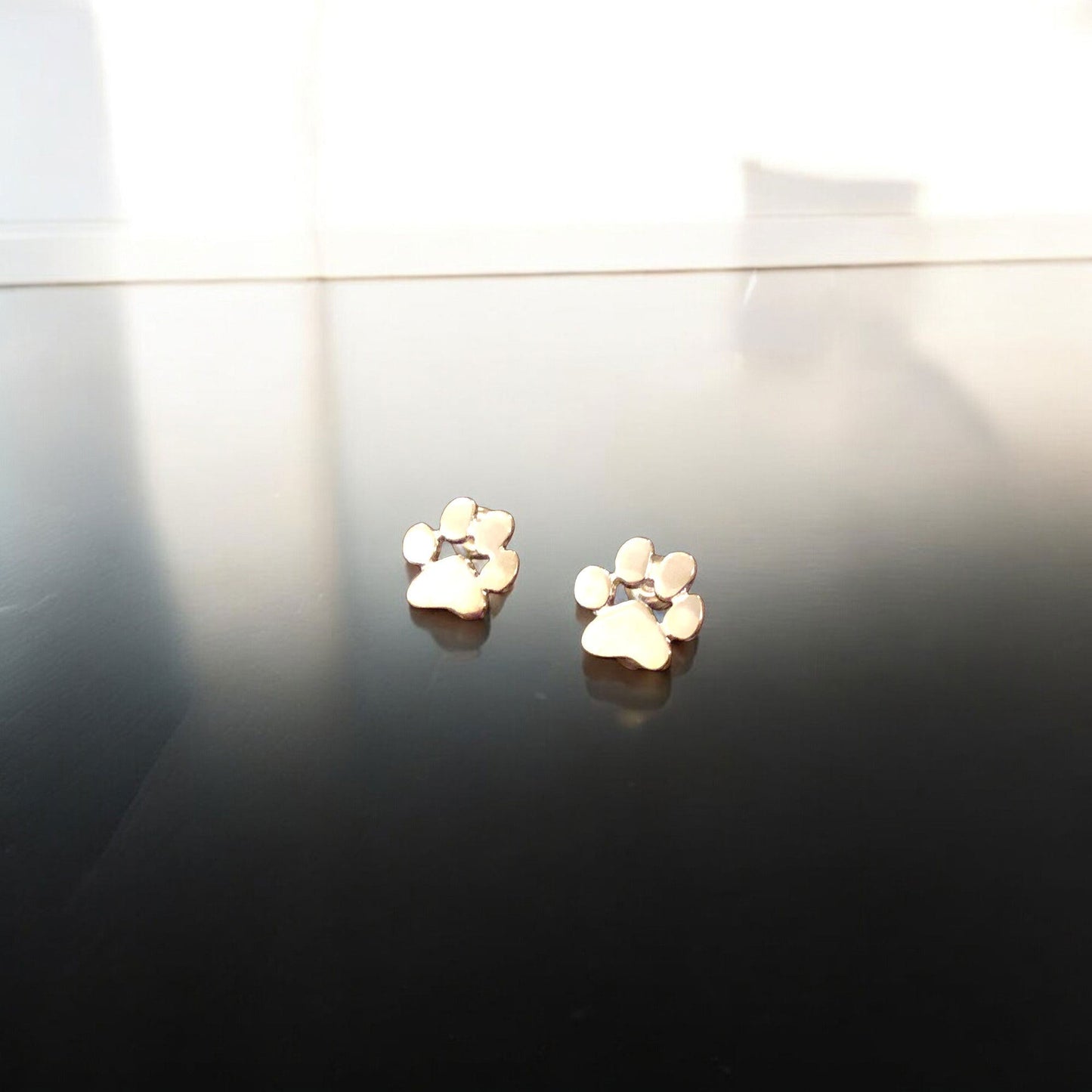 LINAI β Elegant Hypoallergenic Paw Earrings Made of Stainless Steel for Any Occasion