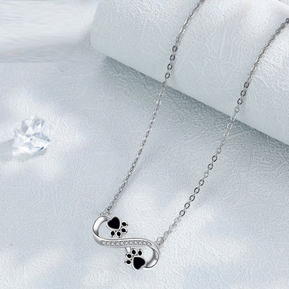 Celestial Paw Print Pendant