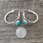 Chic Turquoise Retro Earrings-Westeryn