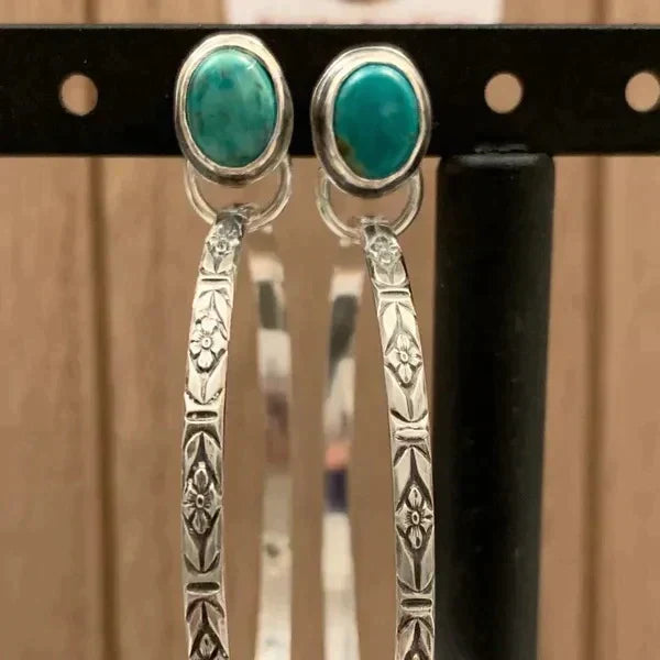 Vintage Onyx Boho Earrings-Westeryn