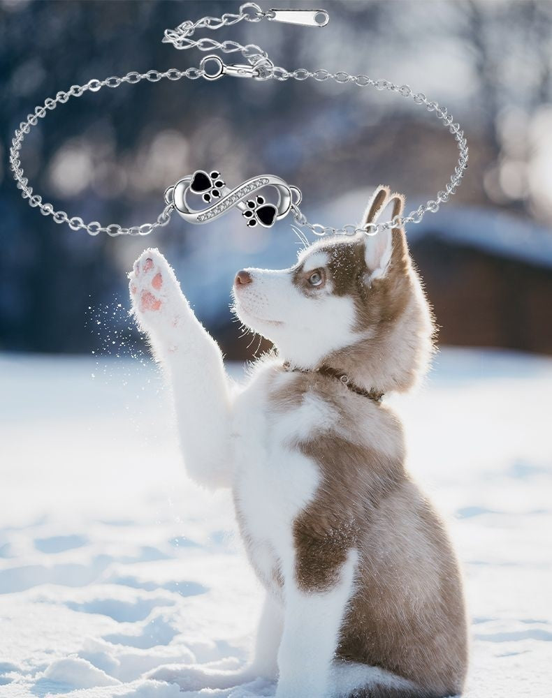 Endless Paw Charm Bracelet-Westeryn