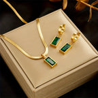 Iselotte Verdain Jewelry Set | Gold-Westeryn