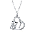Charming Canine Heart Pendant-Westeryn