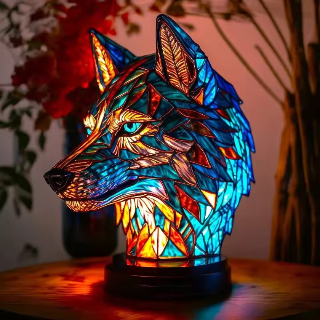 GlowWolf - handcrafted lamp that makes hearts shine-Westeryn