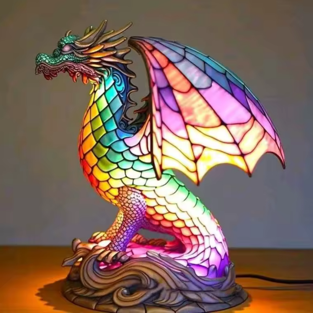 GlowDragon - handcrafted lamp that makes hearts shine-Westeryn