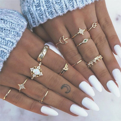 Exclusive Set of 8 to 12 Unique Rings