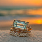 Nami | Sea Glass Ring Set-Westeryn