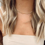 Archen Elegant Chain Necklace | Gold-Westeryn