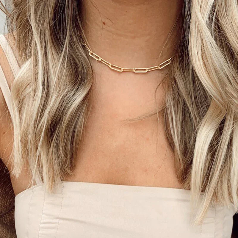 Archen Elegant Chain Necklace | Gold-Westeryn