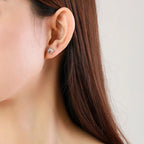 Celestial Paw Stud Earrings-Westeryn