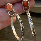 Vintage Onyx Boho Earrings-Westeryn