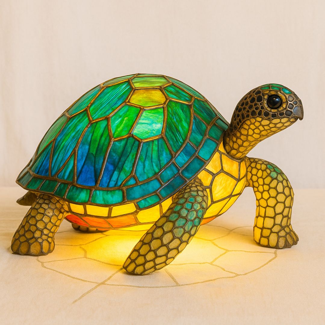 GlowTurtle - handcrafted lamp that makes hearts shine-Westeryn