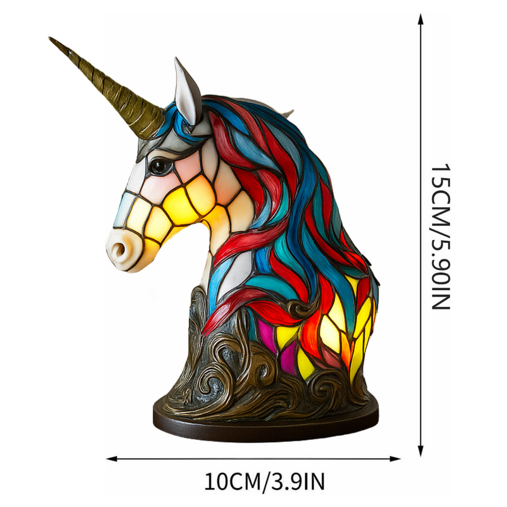 GlowUnicorn - handcrafted lamp that makes hearts shine-Westeryn