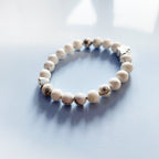 ELARA – Handmade Natural Stone Bracelet with Cute Paw and Heart Charms for a Unique Look-Westeryn