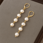 Shell | Pendant Earrings with Pearl-Westeryn