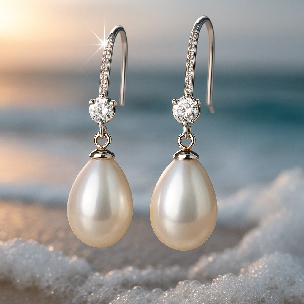 Marea | Pearl Earrings-Westeryn