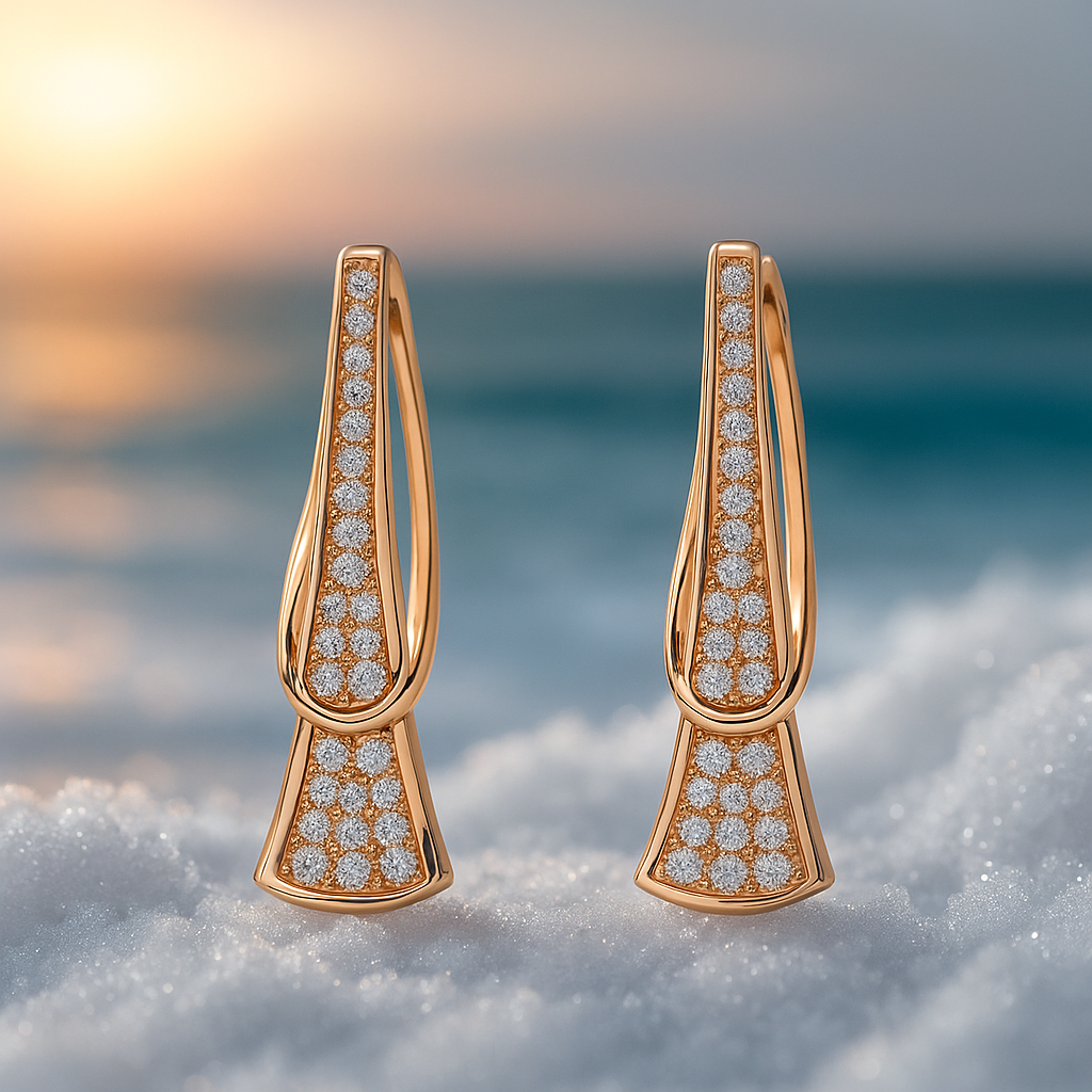 Romantic handmade earrings-Westeryn