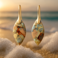 Lurevia – Sea Sand Earrings-Westeryn