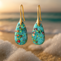 Serenea – Coral Turquoise Earrings-Westeryn