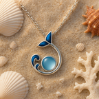 Pearlina | Dance of the Tides in 925 silver-Westeryn