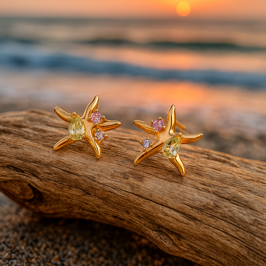Arabelle | Starfish Earrings-Westeryn
