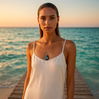 Lagoon | Necklace in labradorite-Westeryn