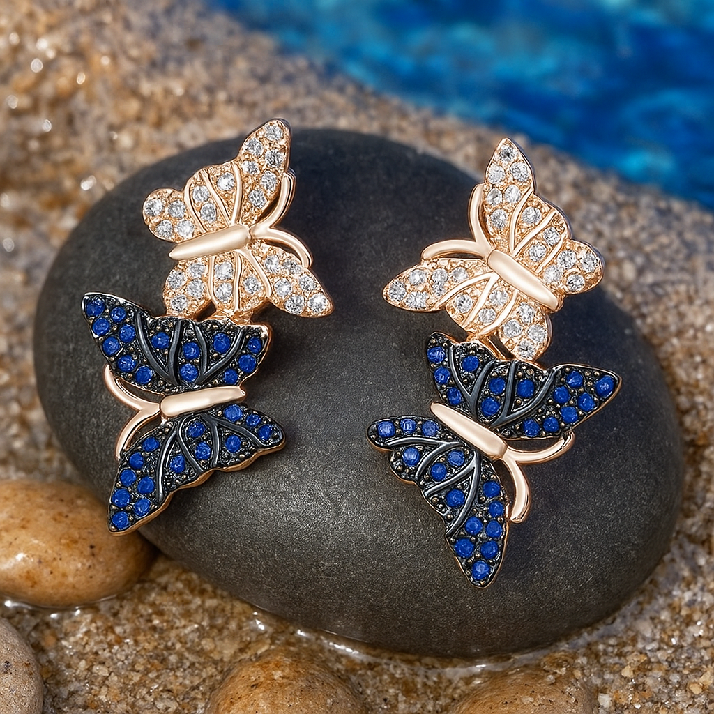 Cordelia | Butterfly Earrings-Westeryn