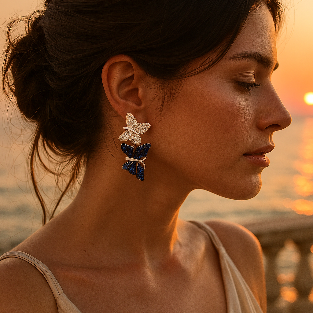 Cordelia | Butterfly Earrings-Westeryn