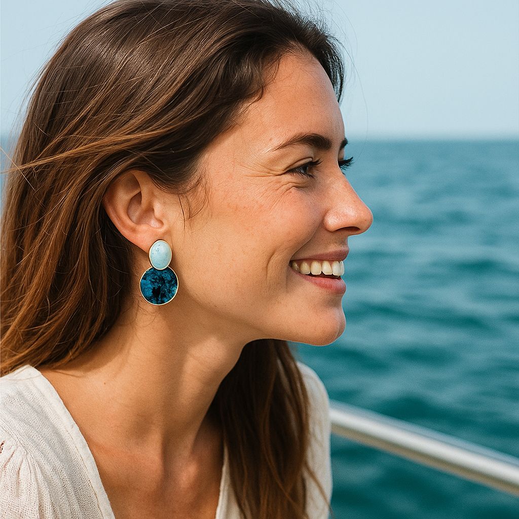 Dear | Heaven and Seabed Earrings-Westeryn
