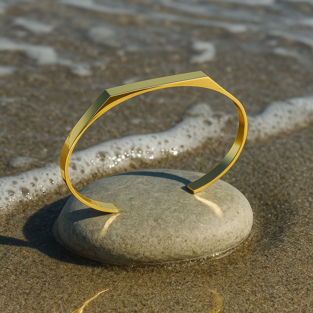 Coralia | Gold Line Bracelet-Westeryn