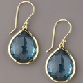 Retro Blue Crystal Drops-Westeryn