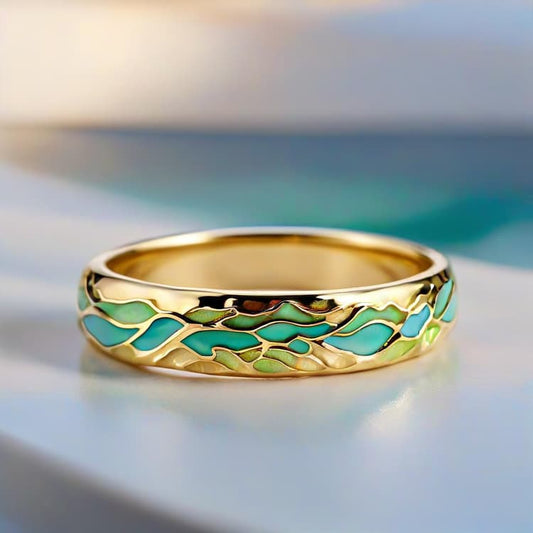 Penelope | Sea Currents in 925 Silver