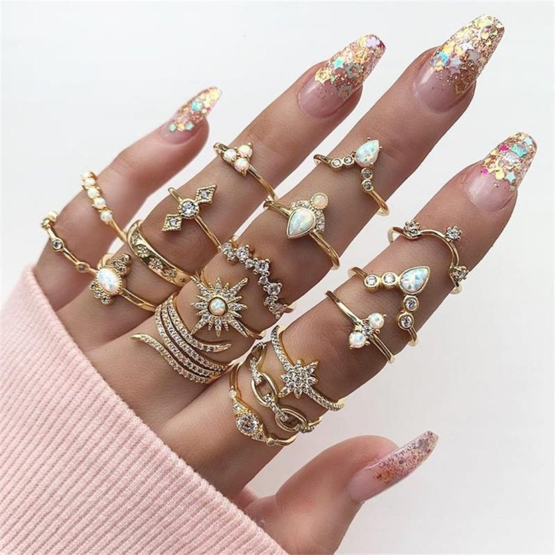 Exclusive Set of 8 to 12 Unique Rings-Westeryn
