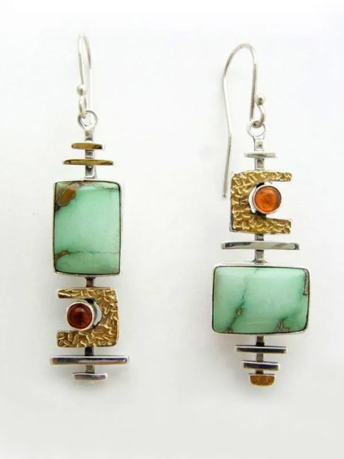 Dana | Ethnic Drop Earrings-Westeryn
