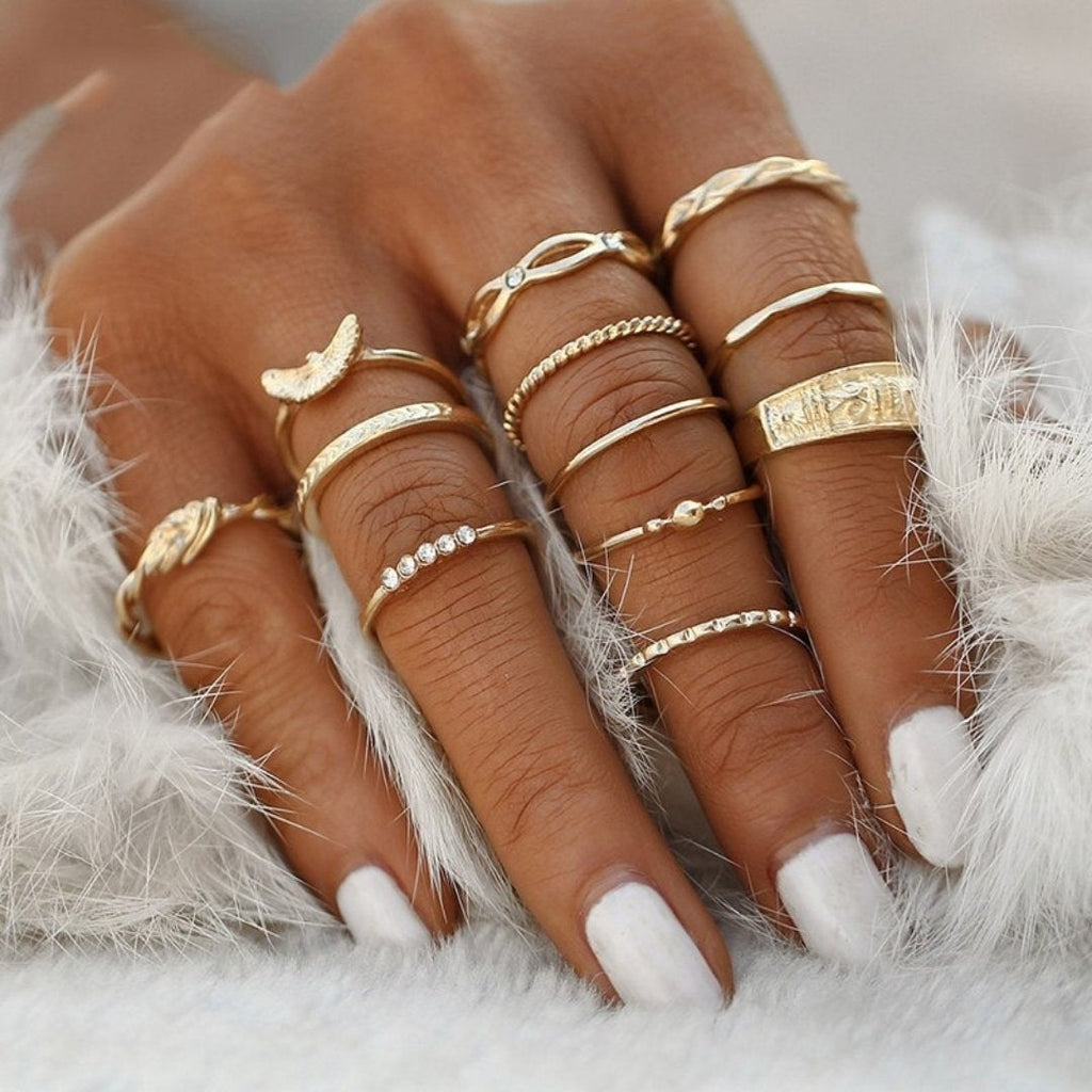 Exclusive Set of 8 to 12 Unique Rings-Westeryn