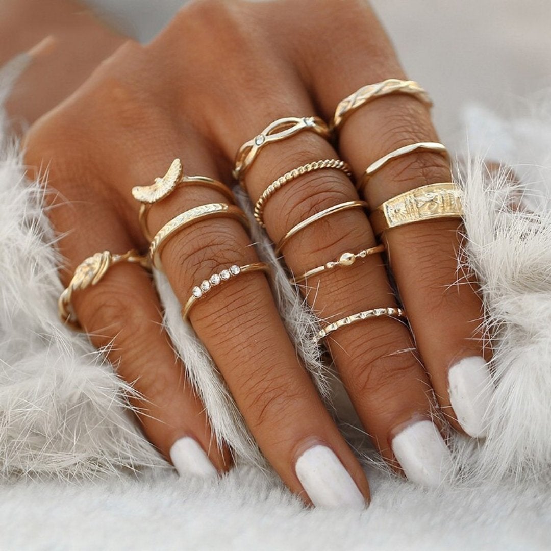 Exclusive Set of 8 to 12 Unique Rings-Westeryn
