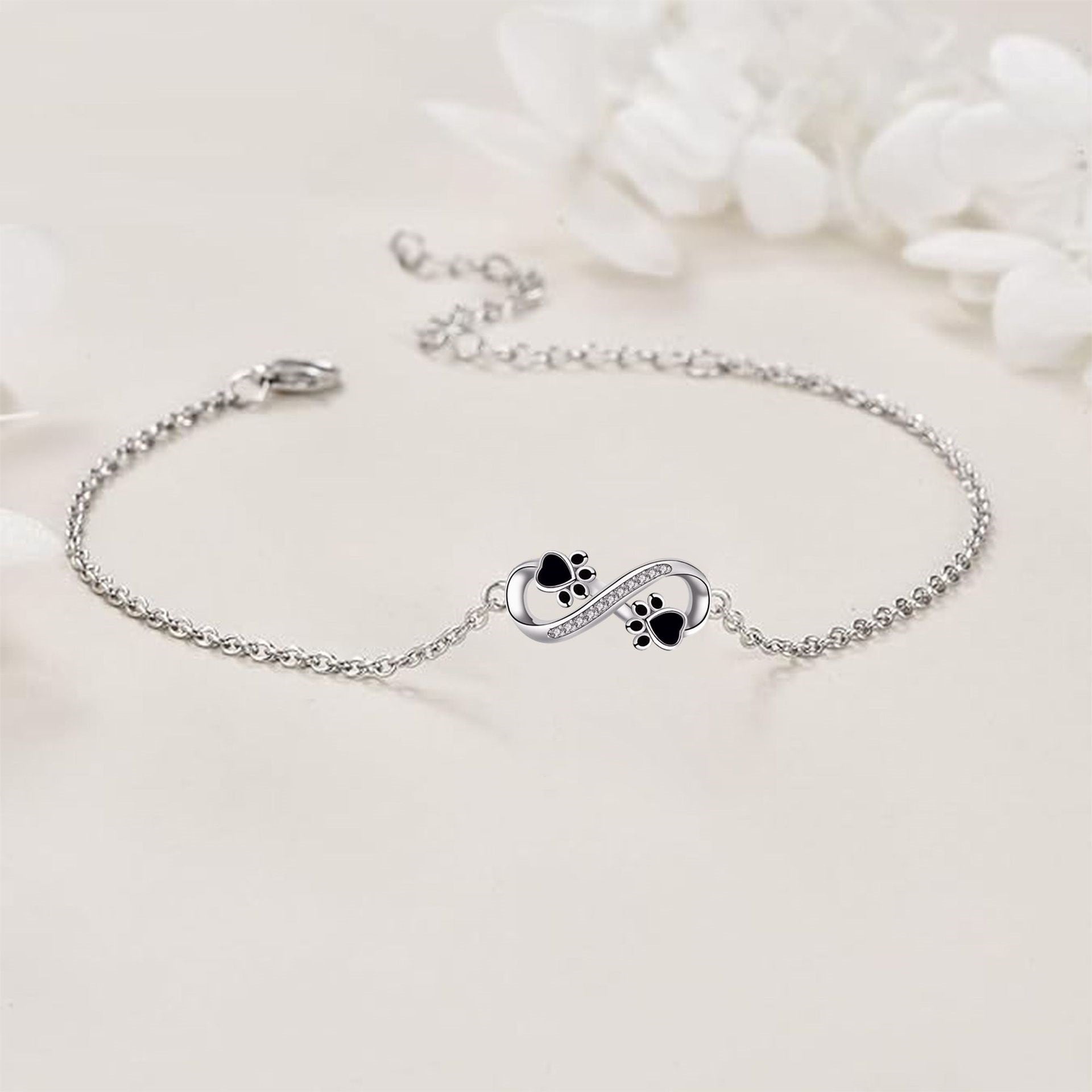 Endless Paw Charm Bracelet-Westeryn
