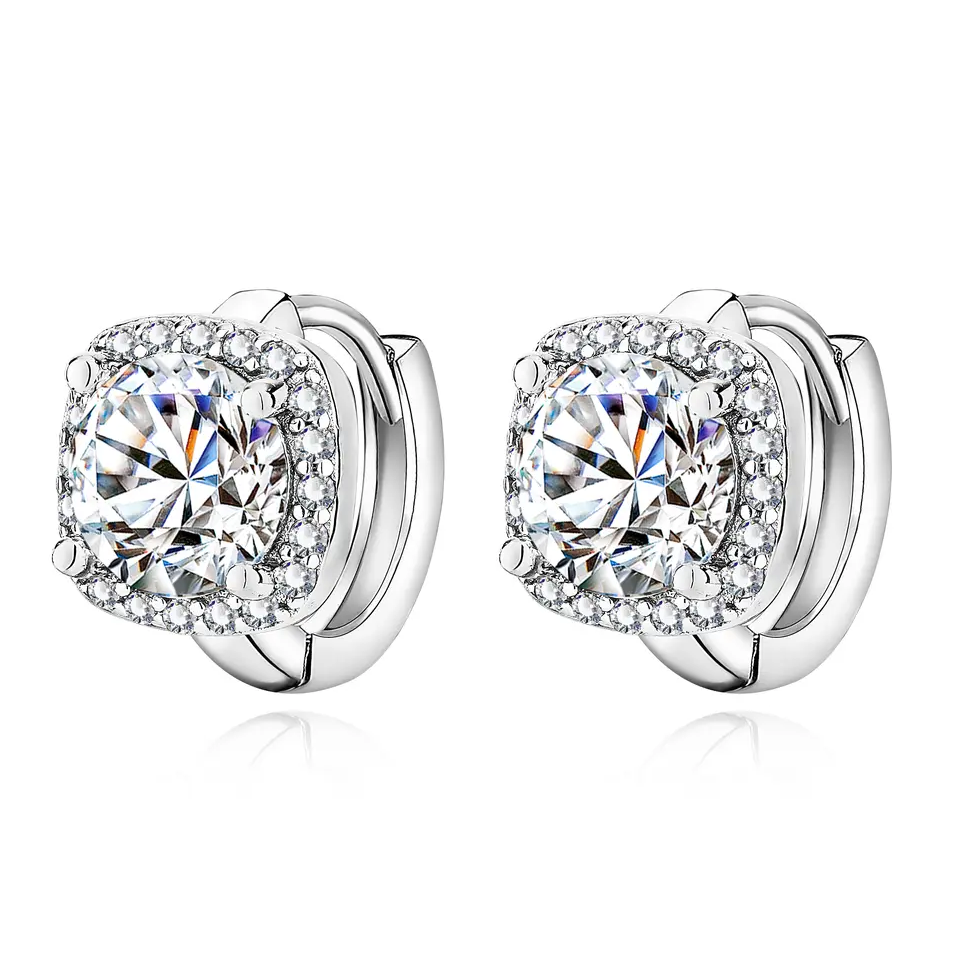 Nadine square earrings | Gold-Westeryn