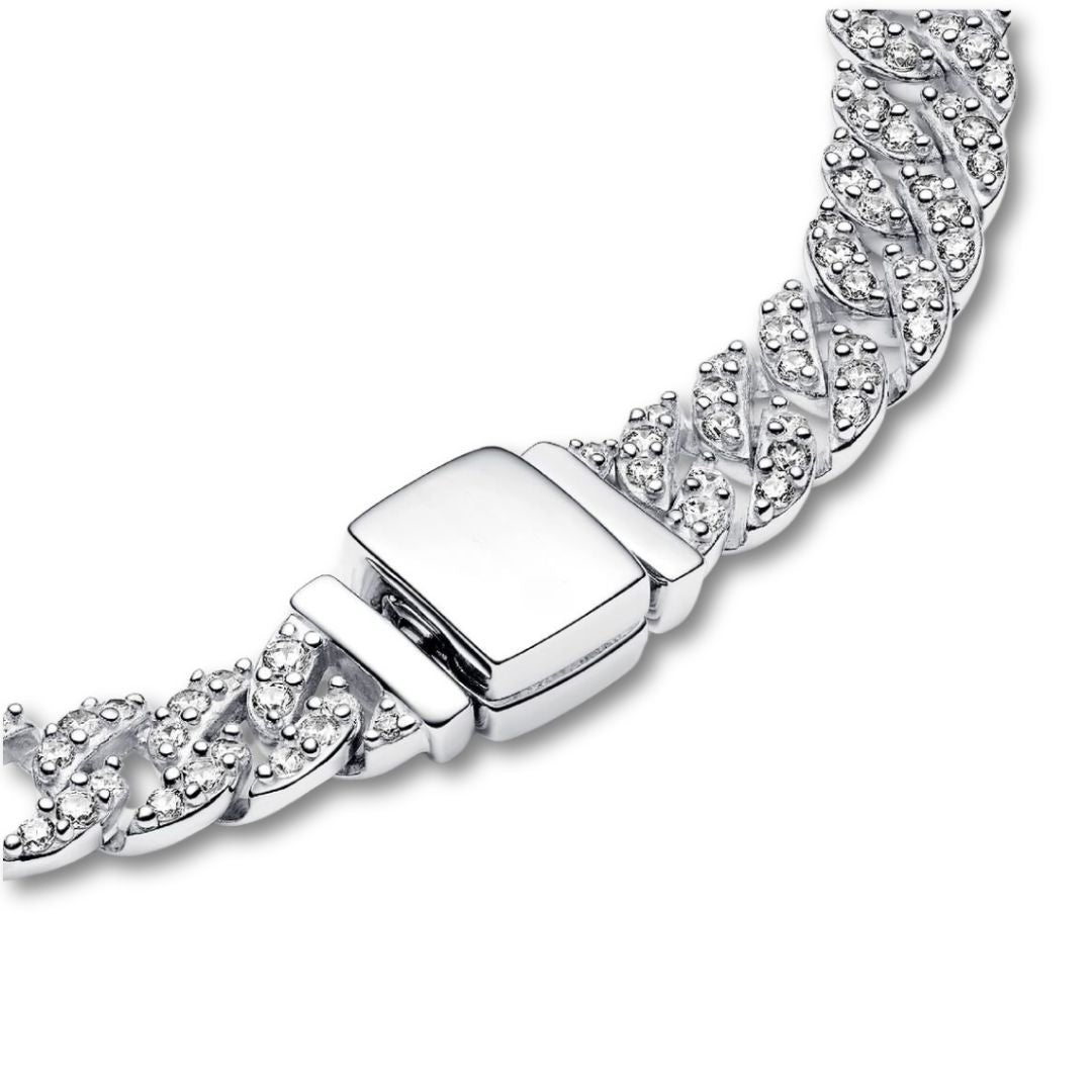 Pave Cuban Bracelet | Gold-Westeryn