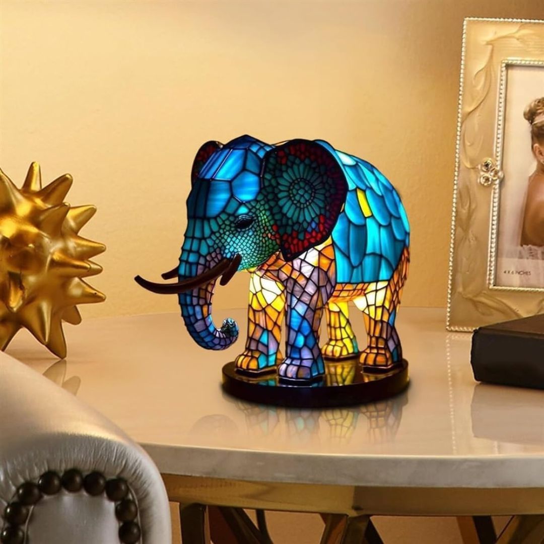 GlowElephant - handmade lamp that makes hearts shine-Westeryn