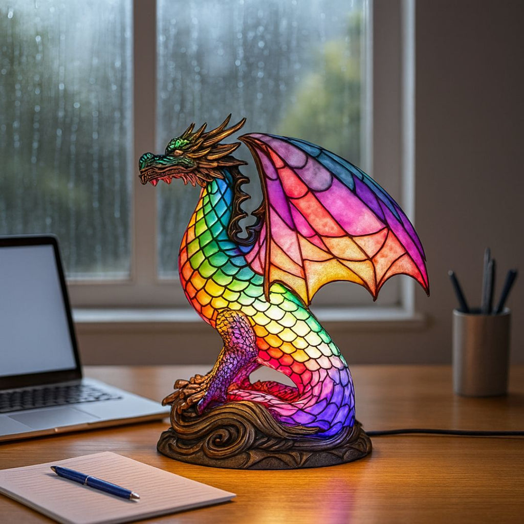 GlowDragon - handcrafted lamp that makes hearts shine-Westeryn