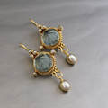 Merena Vintage Pearl Earrings-Westeryn
