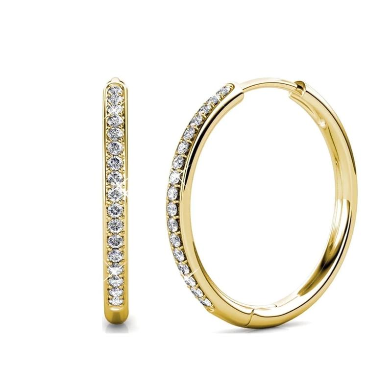 Sorel Pave Earrings | Gold-Westeryn