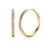 Sorel Pave Earrings | Gold-Westeryn