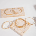 Knotted Elegance Bracelet Set | Gold-Westeryn