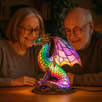 GlowDragon - handcrafted lamp that makes hearts shine-Westeryn