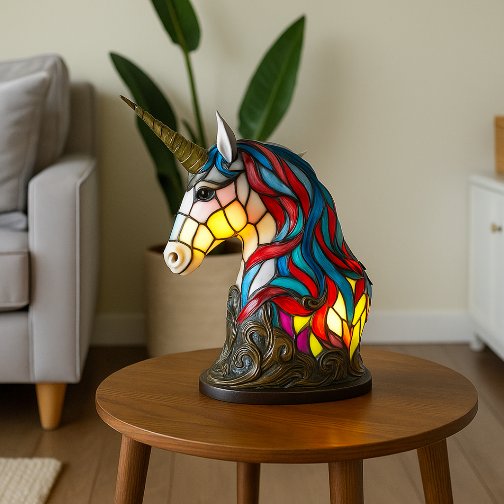 GlowUnicorn - handcrafted lamp that makes hearts shine-Westeryn