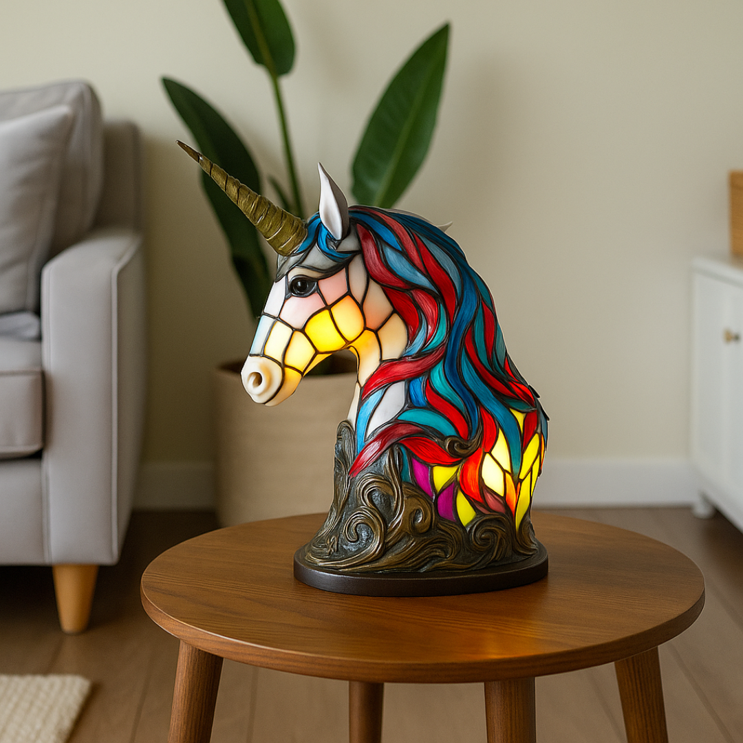 GlowUnicorn - handcrafted lamp that makes hearts shine-Westeryn