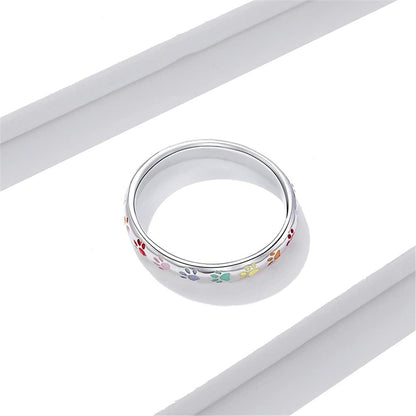 Elegant Paw Ring made of 925 Sterling Silver by SENA